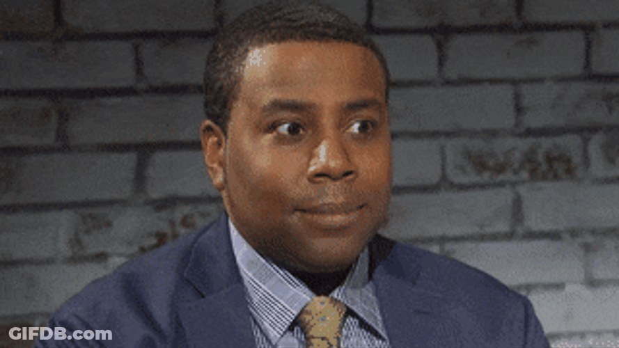 Kenan Thompson Shocked Meme Eyebrows Raised GIF
