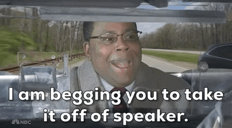 Kenan Thompson Talks To Uber GIF