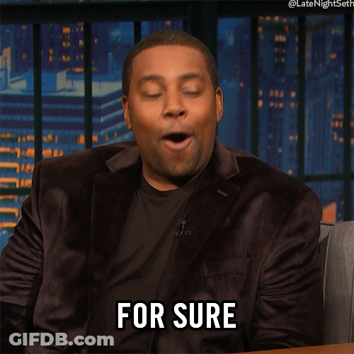 Kenan Thompson To Agree For Sure GIF