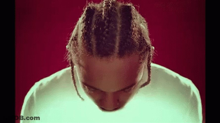 Kendrick Lamar Braided Hair GIF