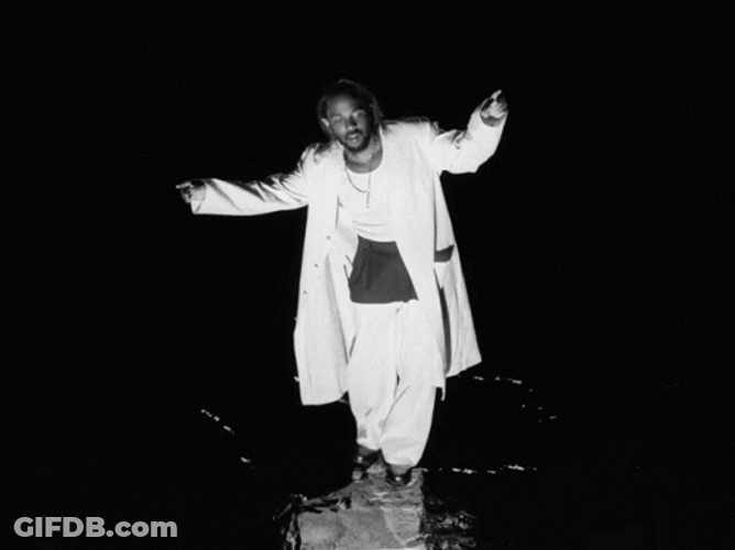 Kendrick Lamar Dancing In The Water GIF