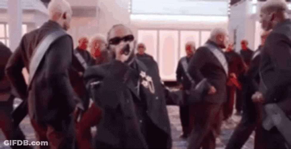 Kendrick Lamar Singing While Dancing GIF