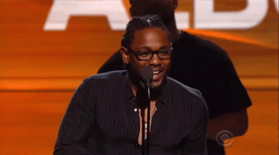 Kendrick Lamar Smile Salute GIF