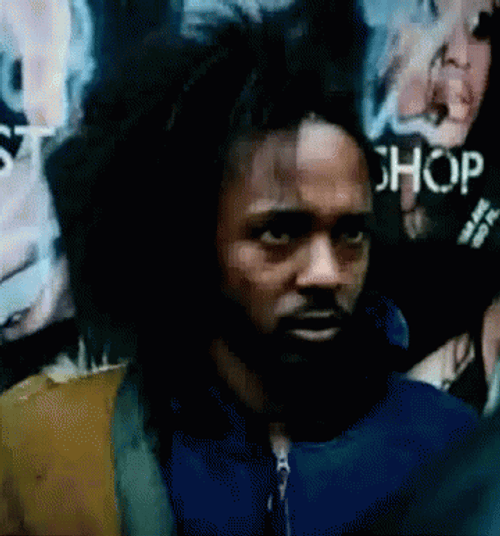 Kendrick Lamar With Long Hair GIF
