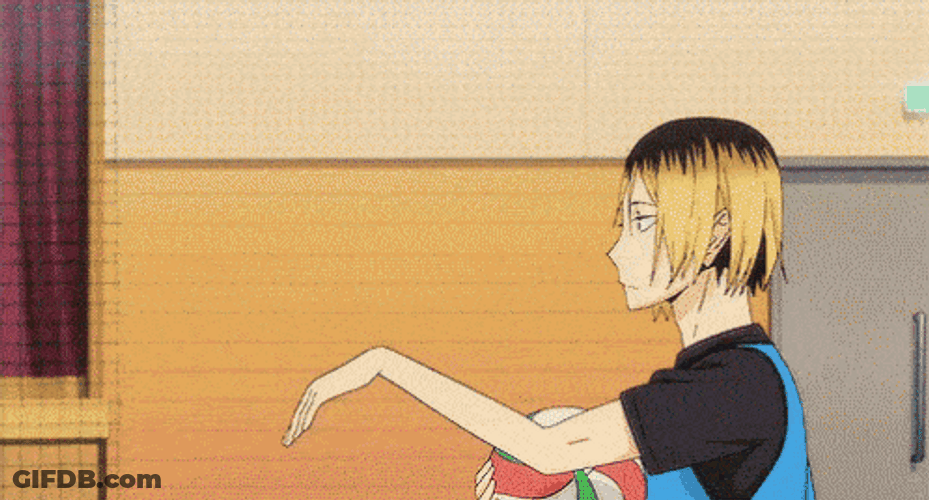 Kenma Calling Lev Haikyuu GIF