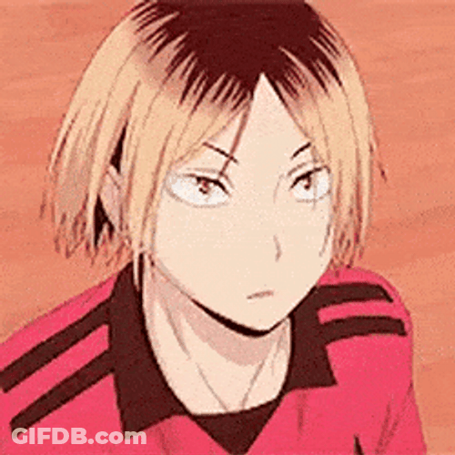 Kenma Game Court Run GIF