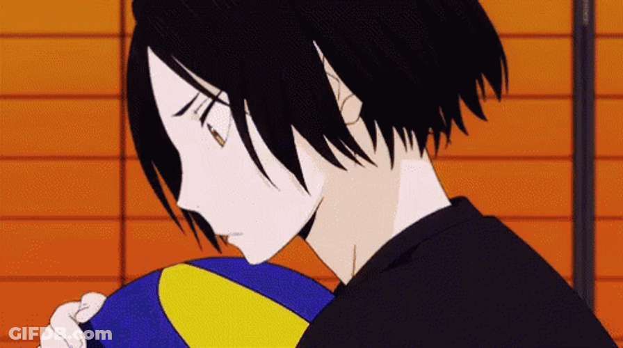 Kenma Haikyuu Ball Run GIF
