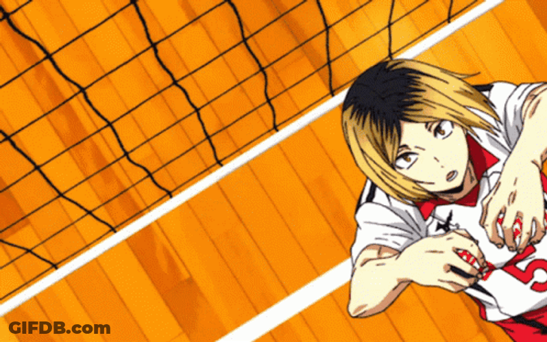 Kenma Kozume Ball Toss GIF