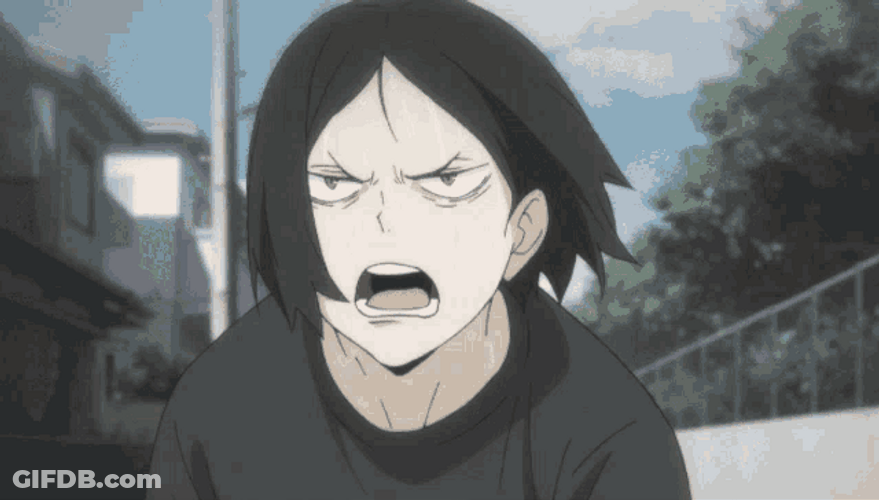 Kenma Kozume Tired Running GIF