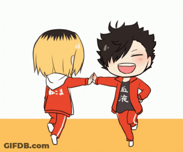 Kenma Kuroo Happy Dance GIF
