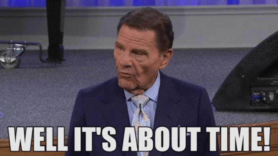Kenneth Copeland Preaching It's About Time GIF
