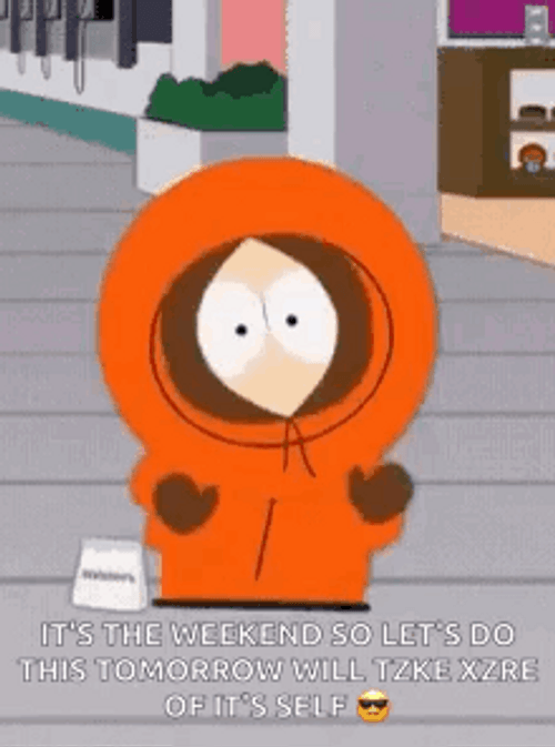 Kenny Body Wiggle Dancing GIF