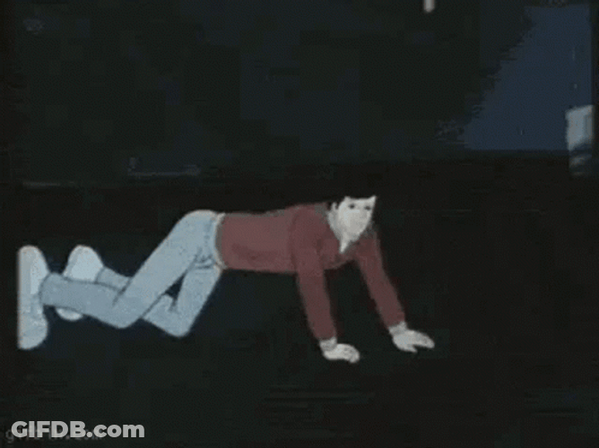 Kenny Bomer Transformed Into Flintstone Car GIF