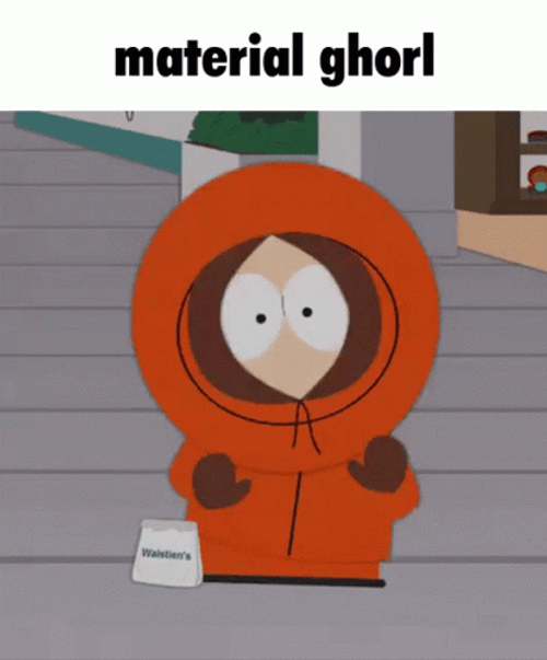 Kenny Dancing Material Girl Meme GIF