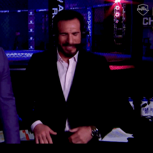 Kenny Florian Dancing Battlebots GIF