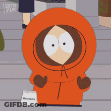 Kenny From South Park Holding Walgreens Bag GIF