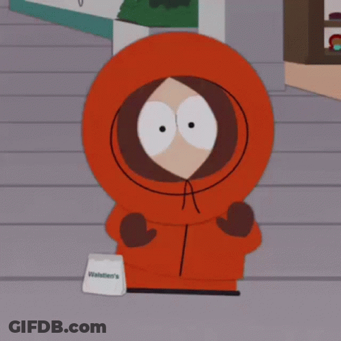 Kenny From South Park Holding Walgreens Bag GIF