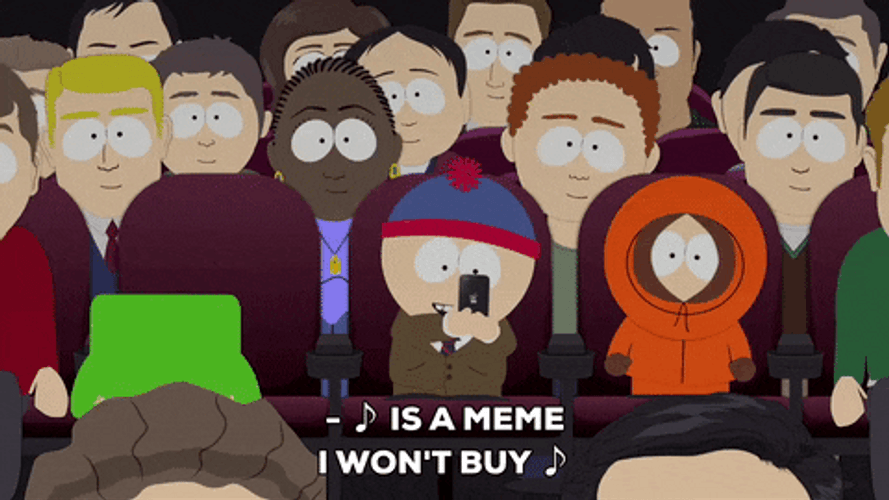 Kenny Head Shake Dancing South Park GIF
