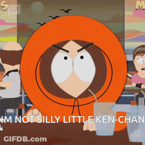 Kenny McCormick Angry Pounding Table GIF