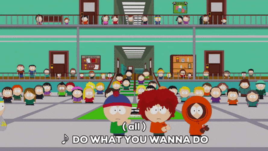 Kenny McCormick Dancing South Park Kids GIF