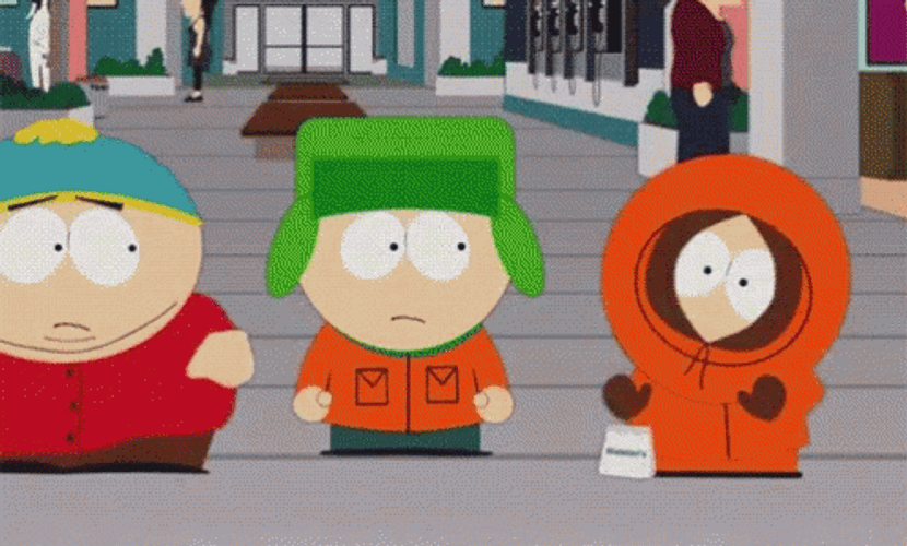 Kenny McCormick Eric Cartman Dancing GIF