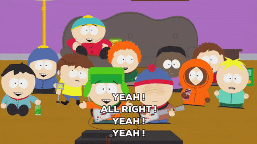 Kenny McCormick Happy Dancing GIF