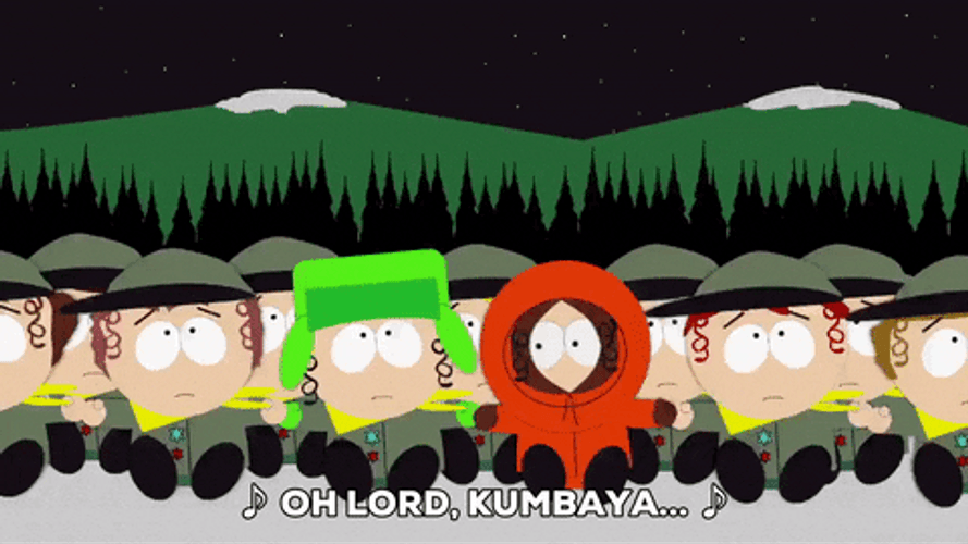 Kenny McCormick Kyle Broflovski South Park GIF