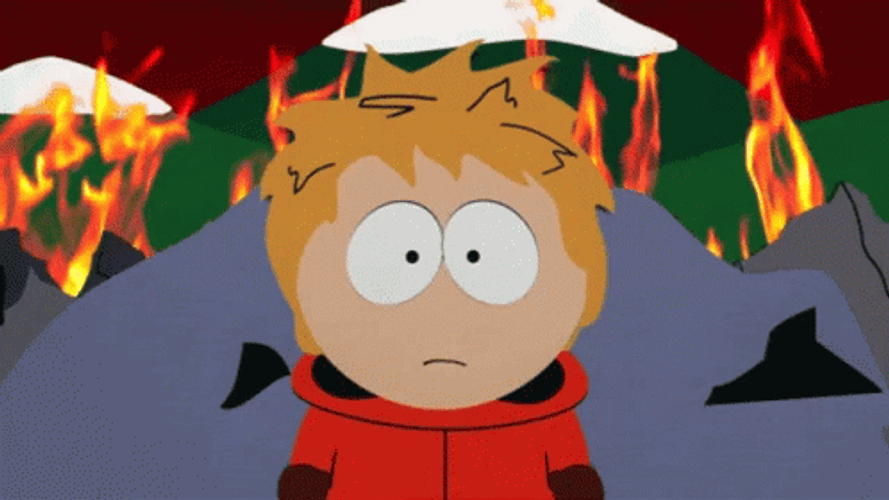 Kenny McCormick Saying Farewell GIF