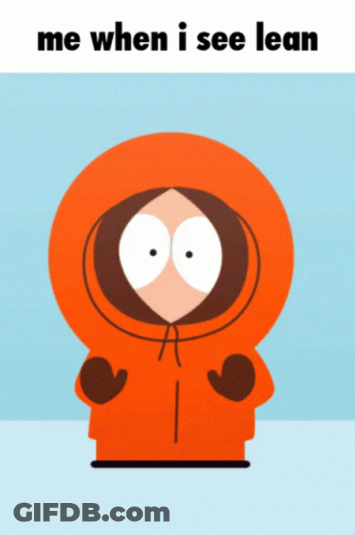 Kenny McCormick See Lean GIF