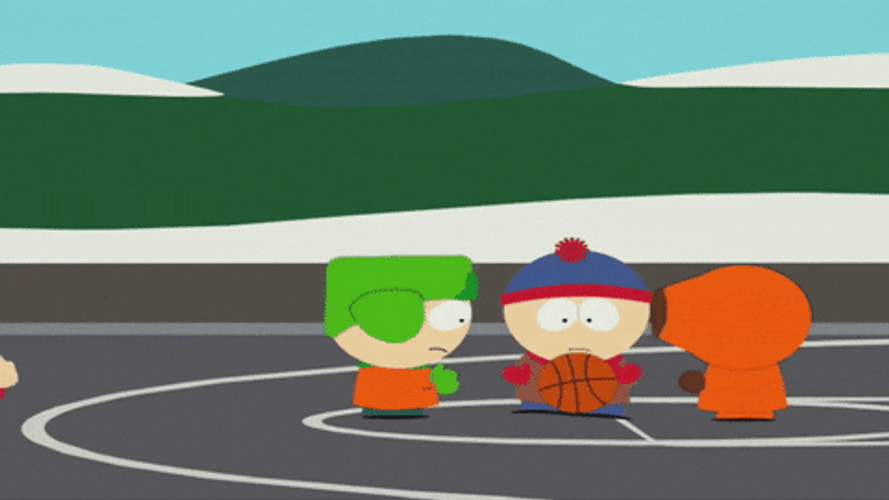 Kenny McCormick Turning Around Orange Parka GIF
