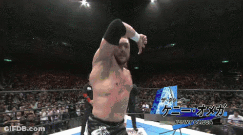 Kenny Omega In Wrestling Ring GIF