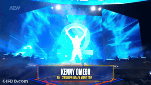 Kenny Omega On Stage GIF