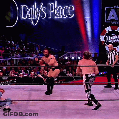 Kenny Omega Snap Dragon Suplex GIF