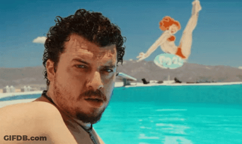 Kenny Powers Chewing GIF