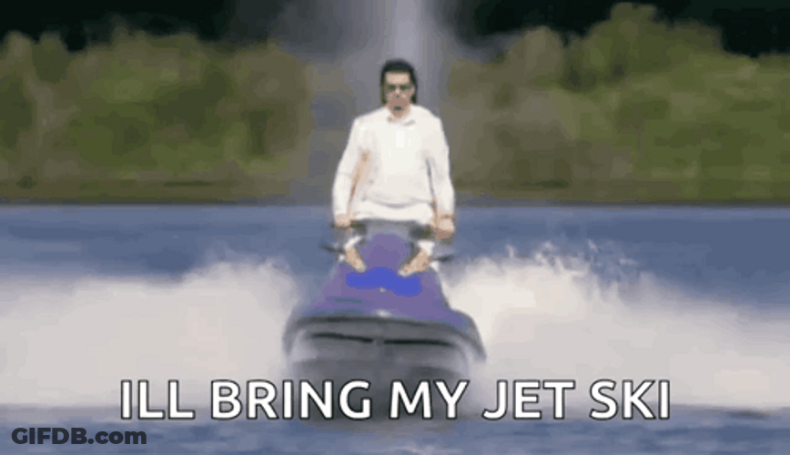 Kenny Powers Jet Ski GIF