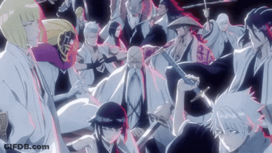 Kenpachi Bleach Shinji GIF