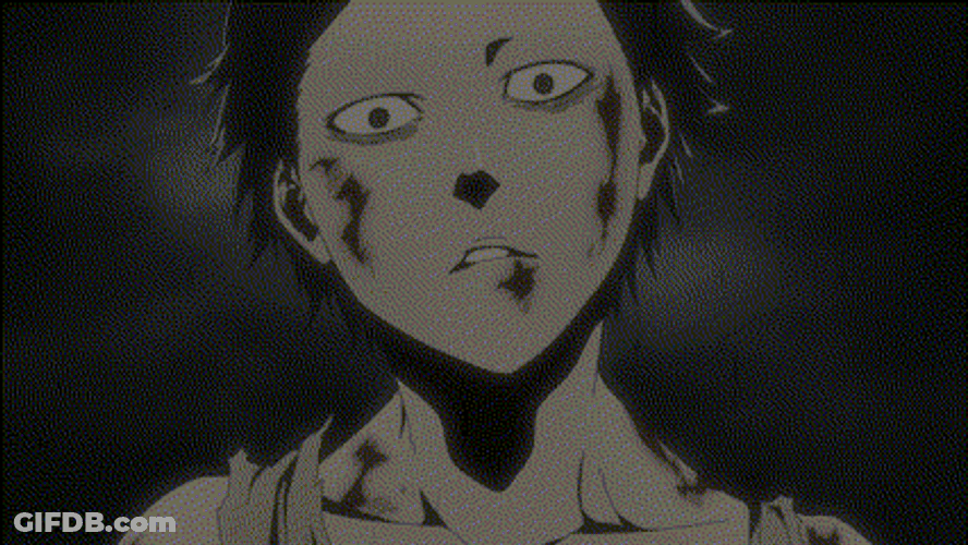 Kenpachi Stare Blank Face GIF
