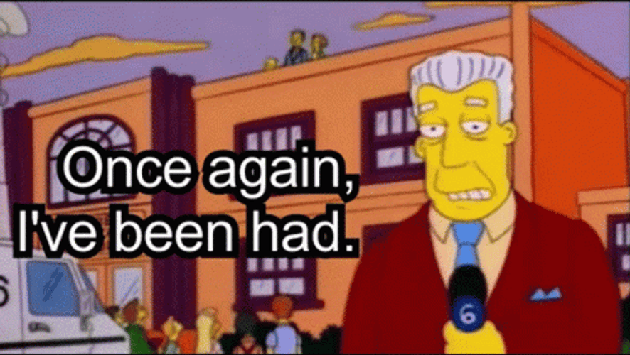Kent Brockman Gottem GIF