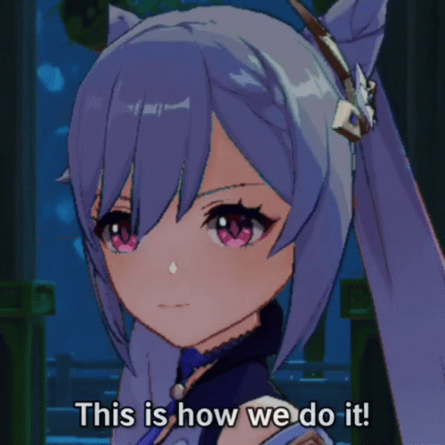 Keqing This Is How We Do It GIF