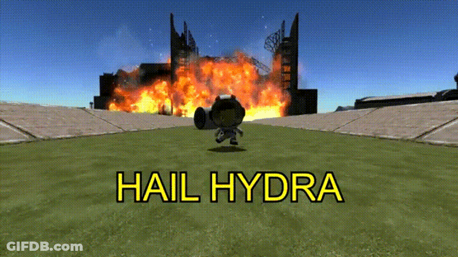 Kerbal Space Program Fire Hail Hydra GIF