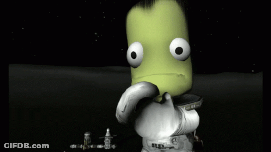 Kerbal Space Program Kerbonaut Clapping GIF