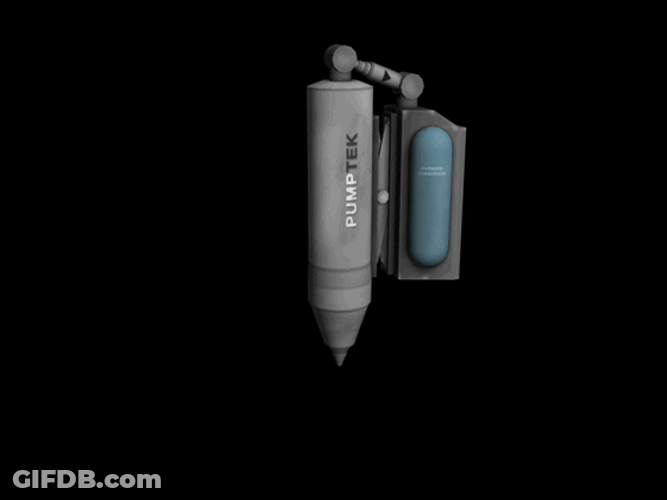 Kerbal Space Program Pump Drill Animation GIF