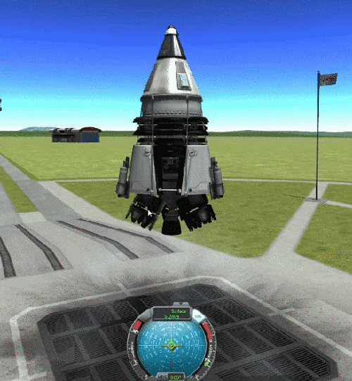 Kerbal Space Program Shifting Planes GIF