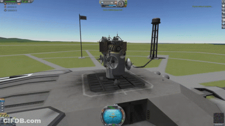 Kerbal Space Program Ship Launch Explosion GIF