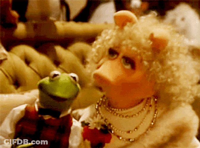 Kermit And Miss Piggy GIF