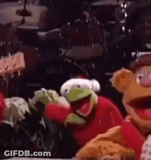 Kermit Dancing Headbang GIF