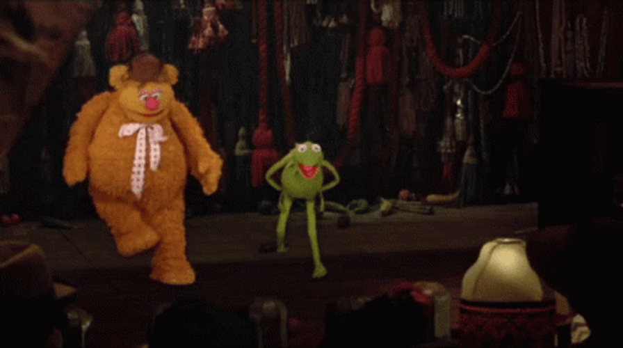 Kermit Dancing The Muppet Show GIF