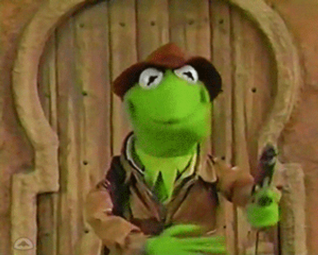 Kermit Firing Gun Sesame Street Meme GIF