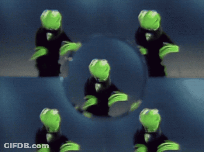 Kermit Happy Dancing GIF