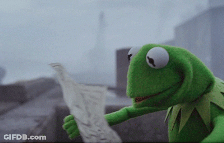 Kermit Map Direction GIF